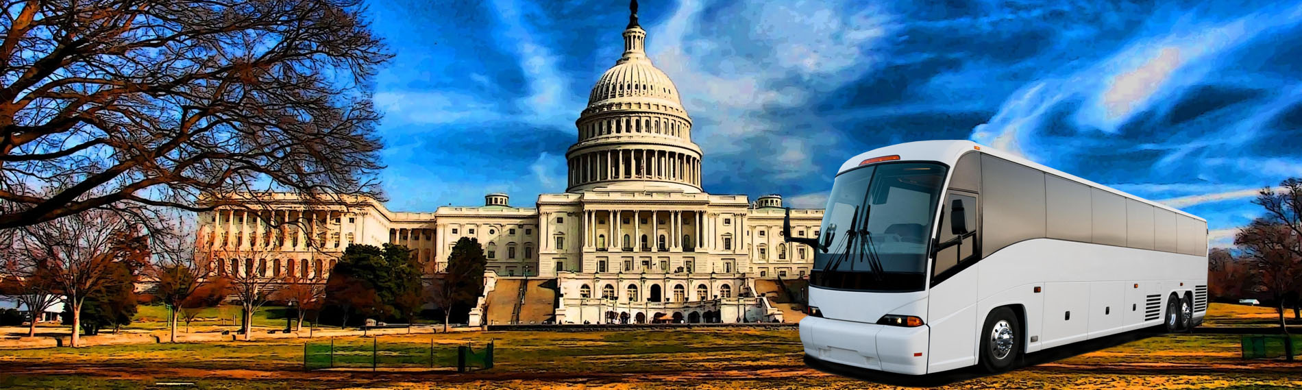 Washington DC Charter Bus Service - Charter Bus DC Rentals, Bus Charter DC