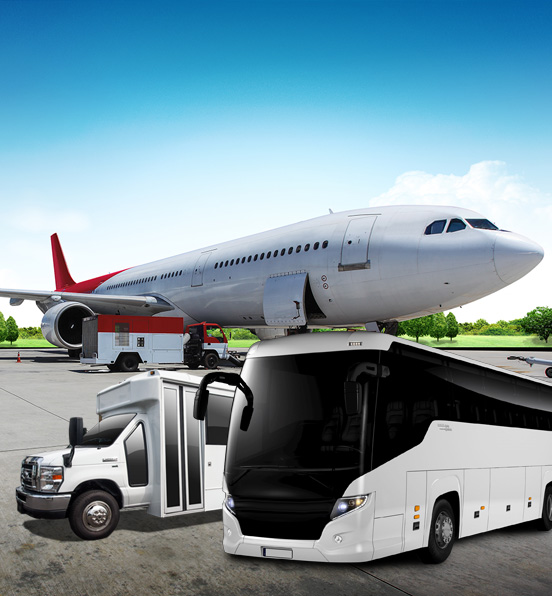 airport charter buses